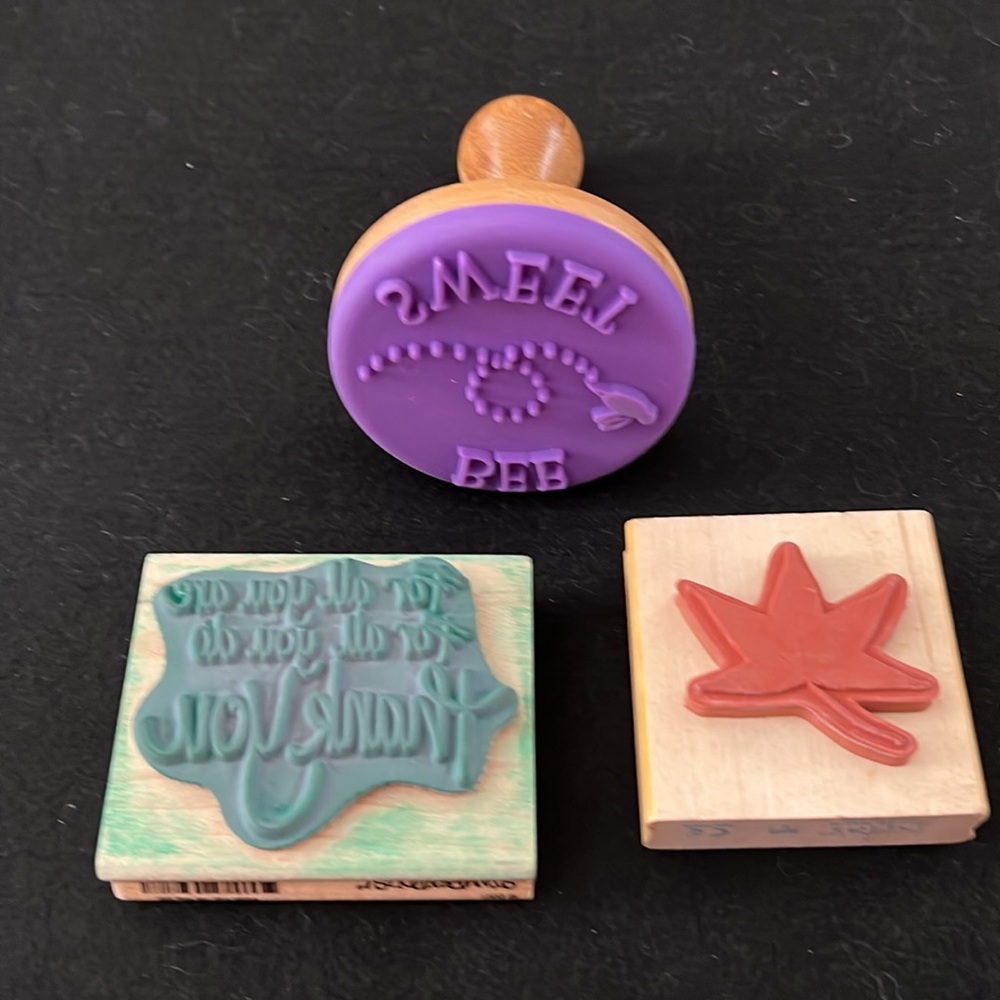Lot of 3 New Rubber Stamps, Stampendous, Core, Anita’s - Picture 2 of 7
